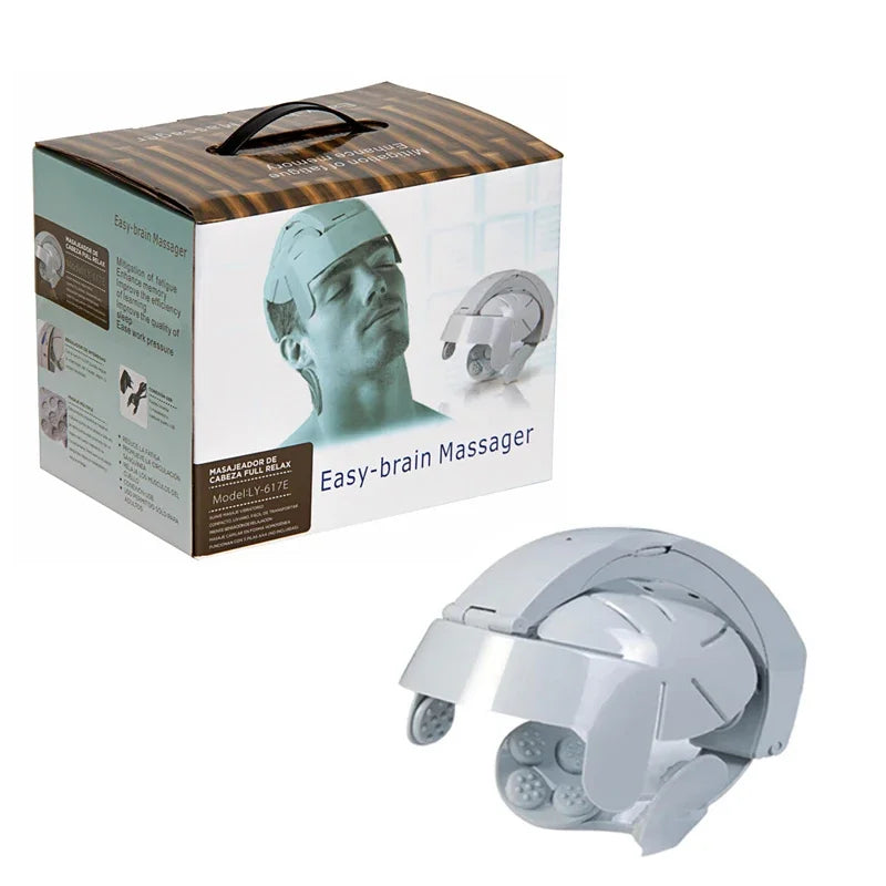 Electric Head Massage Relief Improve Sleep Vibration Relaxation Health Care Device Relax Easy Acupuncture Point Brain Massager
