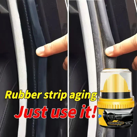Car Sealing Strip Restorer Sealing Rubber Curing Softener Rubber Cleane Renovator Maintenance Eliminates Noise Extend Usage Time