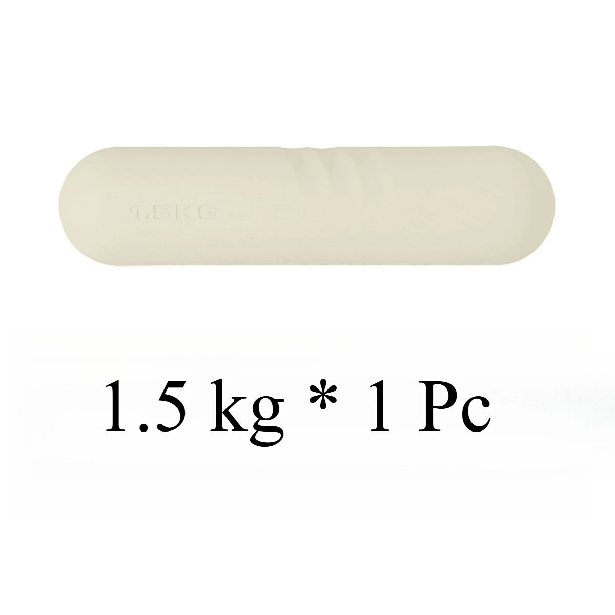 1Pcs Dumbbell Hand Weight Silicone Covered Non-slip Hand Pattern Yoga Tirap for Pilates Strength Training Gym Running Dance