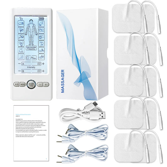 Electronic Low Frequency Physiotherapy TENS Massager Pulse Body EMS Muscle Stimulator Acupuncture Slimming Machine Health Care