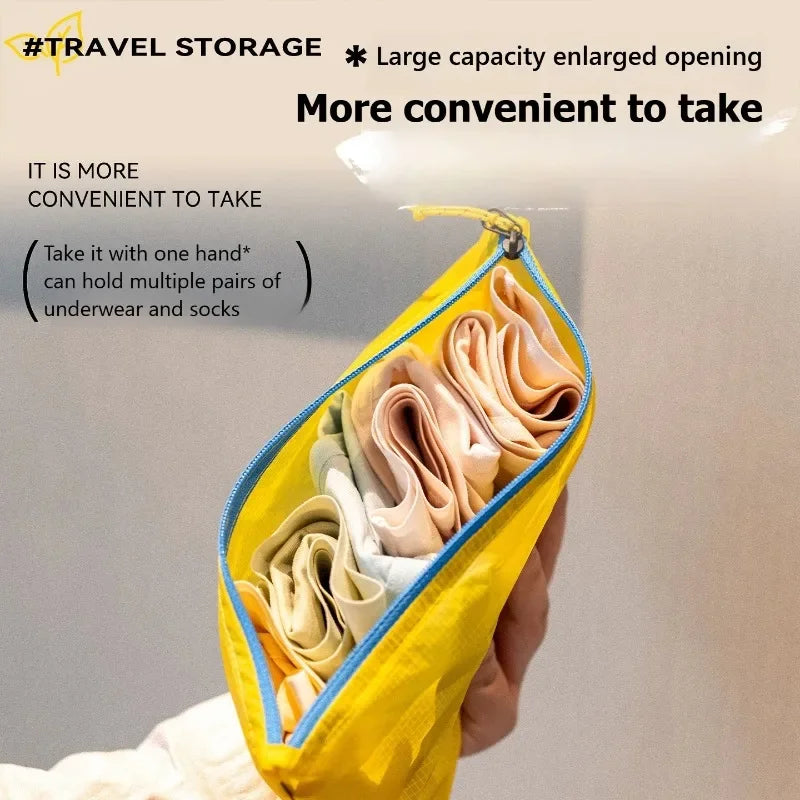 Ultralight 15D Silicone Waterproof Stuff Sack Portable Camping Gear Organizer 10g Outdoor Travel Hiking Clothes Storage Bag