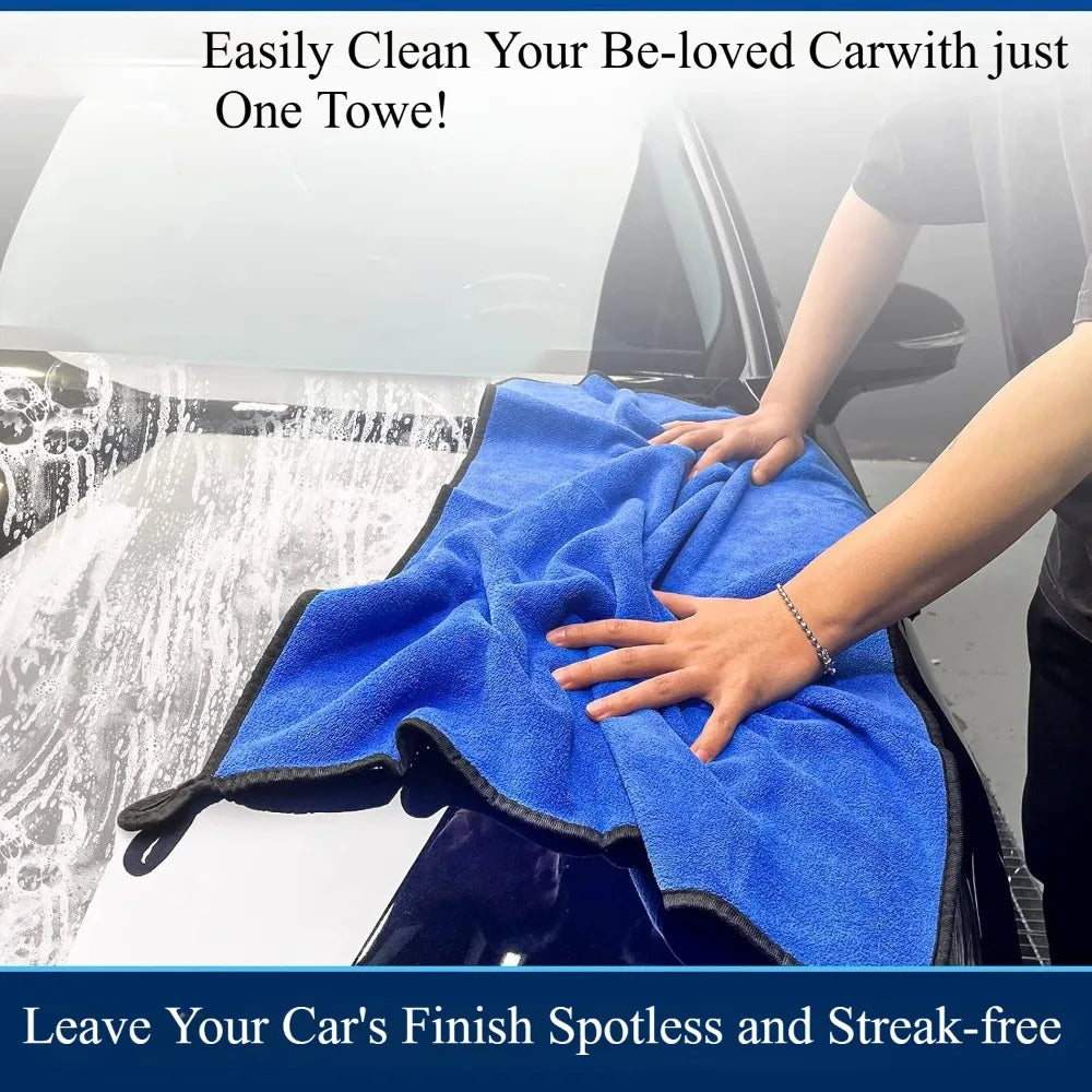 1-20Pcs Car Cleaning Towel Ultra-fine Fiber Household Car Wash and Cleaning Towel Care Cloth Car Parts Cleaning Kit