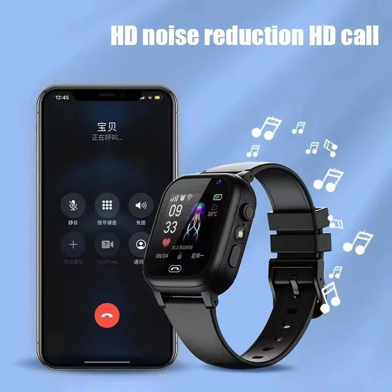 Xiaomi Kids Smart Watch 5G GPS Location Video Call Sim Card SOS Child Camera Waterproof Upgrade 2025 For Boys Girls Add Earphone