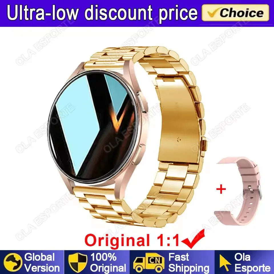 Xiaomi Women Bluetooth Call Smart Watch HeartRate Blood Pressure Monitoring Smartwatches Waterproof Men Smartwatch Android IOS