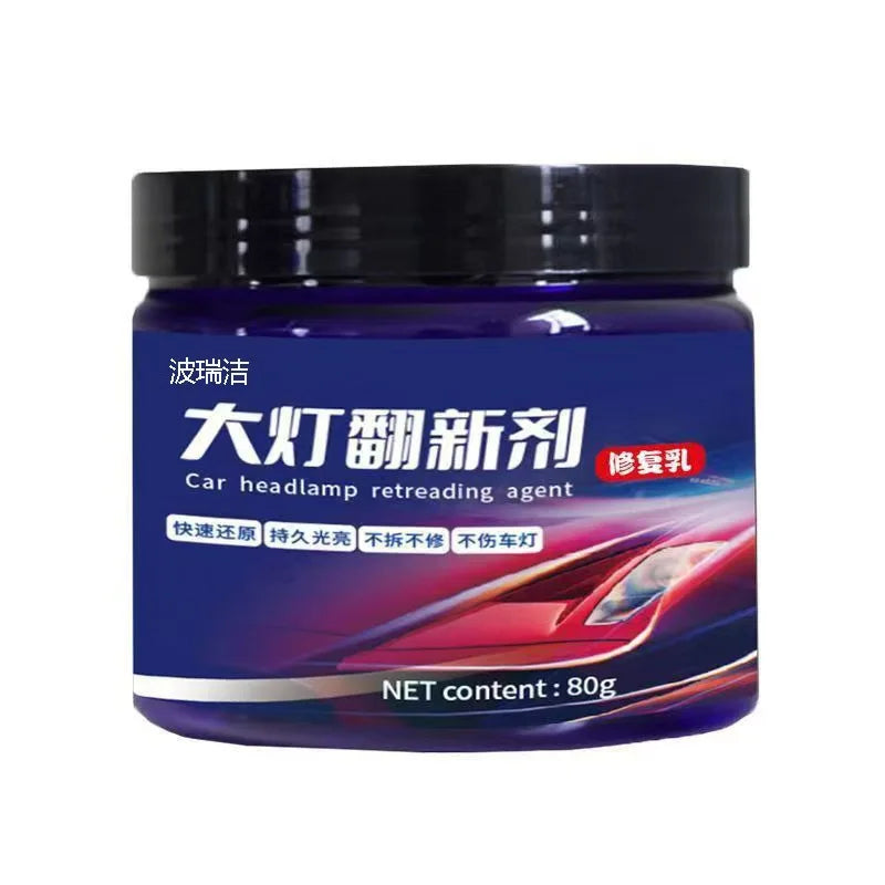 Headlamp Scratch Remover Repair Cleaning Paste Remove Oxidation Headlight Polish Liquid Car Headlight Restoration Polishing Kits