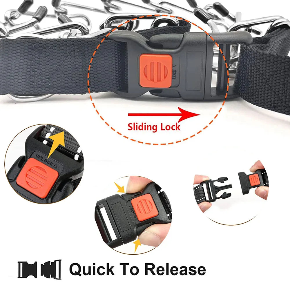 Dog Training Stimulation Chain Dog Collar Pet Supplies Dog Training Supplies Spike Collar Dog Collar Collar Pet Dog Chain