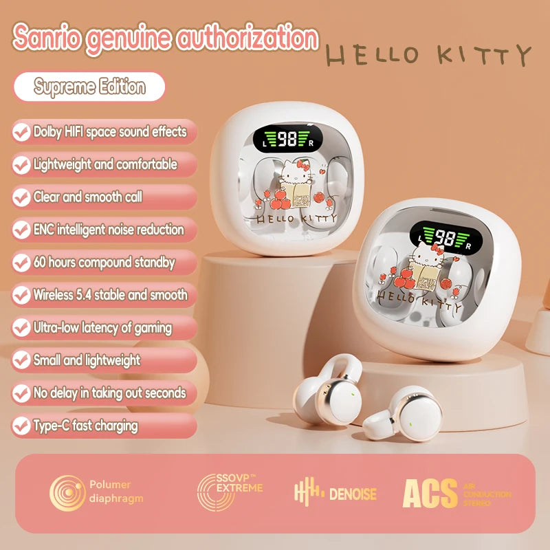 X31 TWS Earbuds 3D Surround Sound Active Noise Canceling (ANC) & HiFi Audio Cute Compact Wireless Headphones for Sports & Gaming