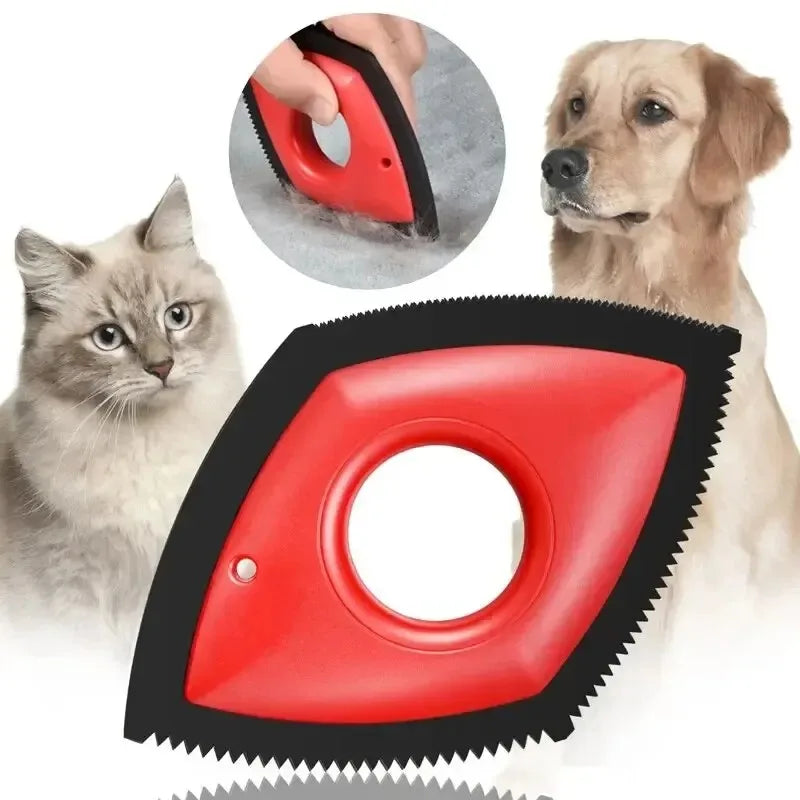 4 Modes Pet Hair Remover Comb Brush Dog Cat Hair Detailer Cleaning Tool Carpet Sofa Cloth Car Seat Rubber Reusable Pet Combs Dog