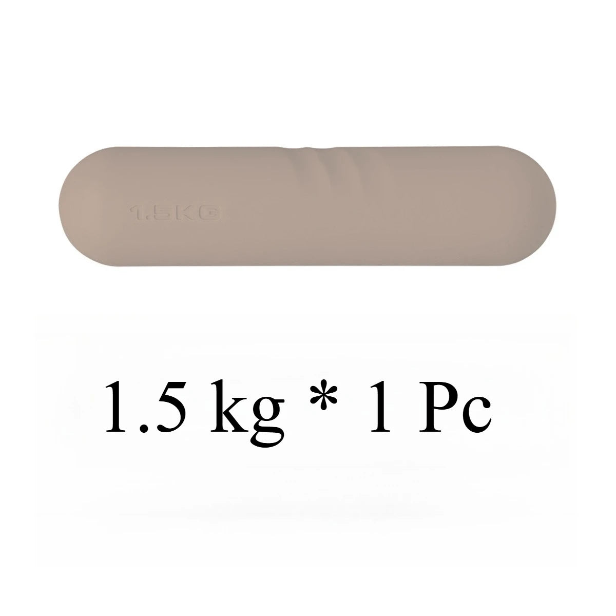 1Pcs Dumbbell Hand Weight Silicone Covered Non-slip Hand Pattern Yoga Tirap for Pilates Strength Training Gym Running Dance