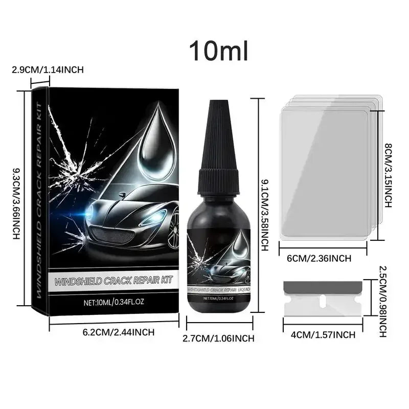 Auto Window Scratch Restore Liquid Car Scratch Repair Solution Ensure Driving Safety Car Glass Scratch Fluid Filler Vehicle Care
