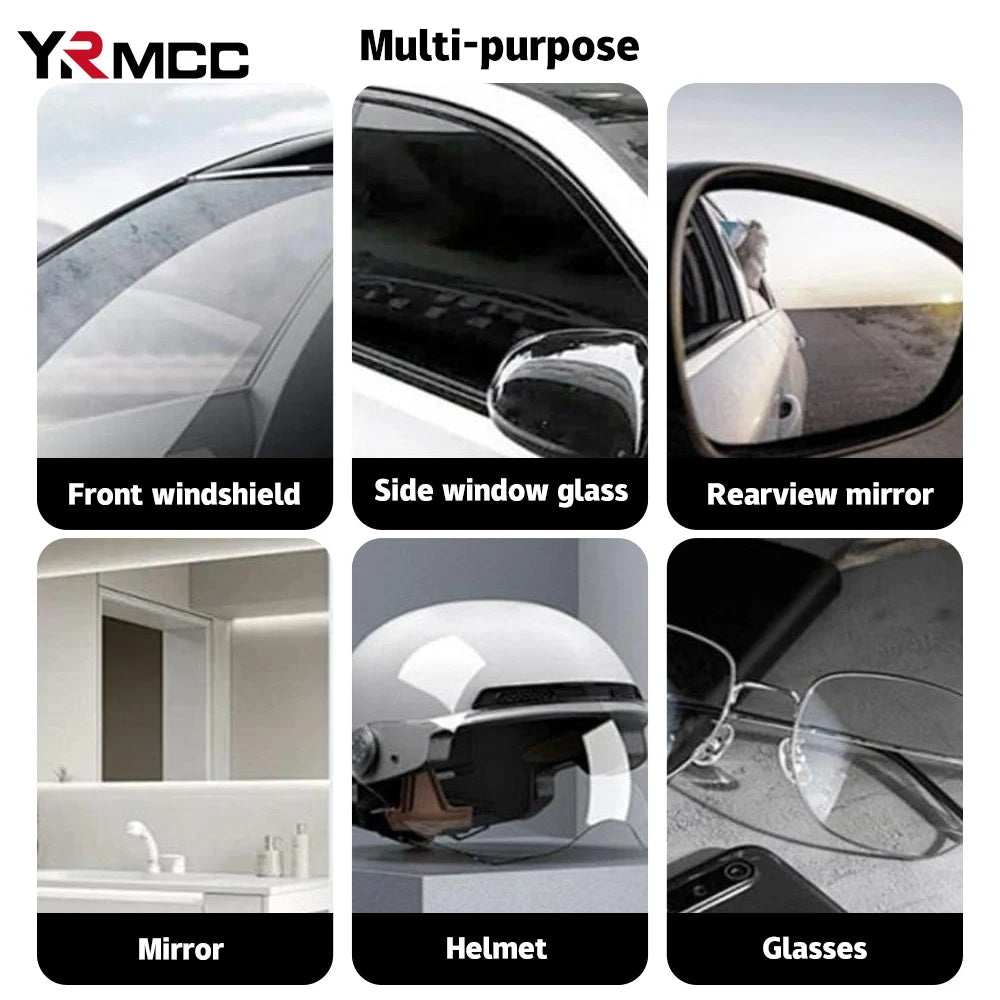 Car Wash Windshield Defogging Agent Car Oil Film Brush Cleaning Glass Fog Mirror Cleaner Anti Fog Detailing Tool Car Accessories