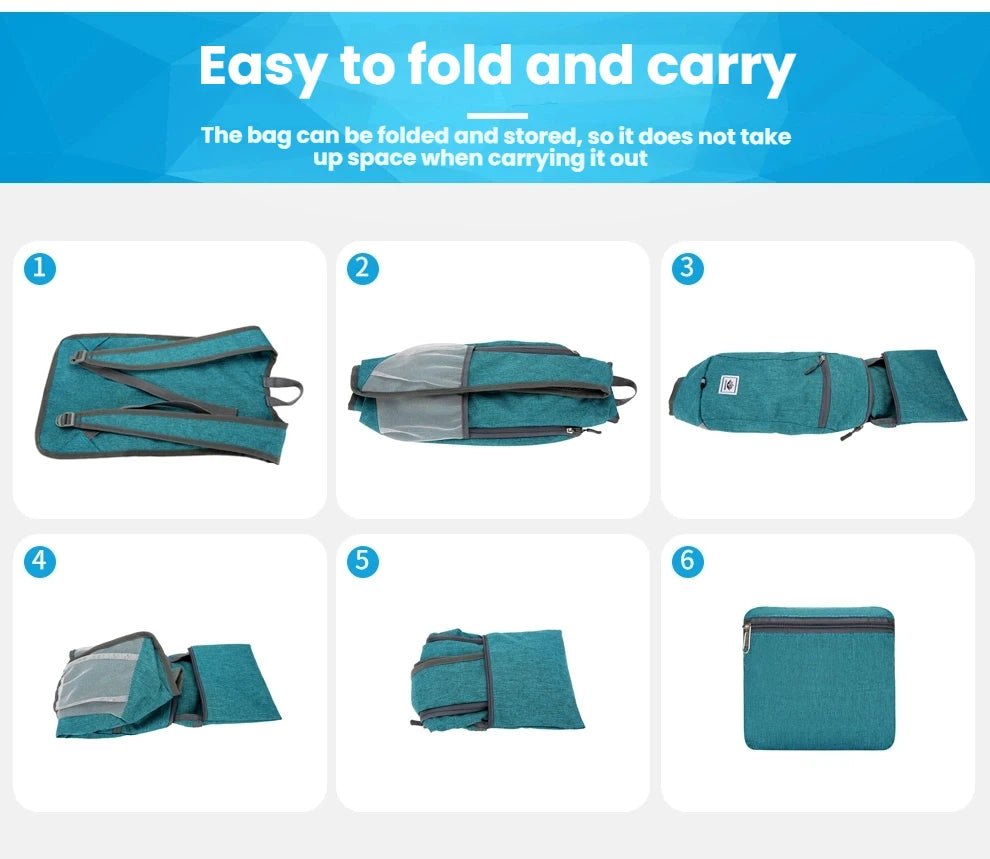 Portable Foldable Backpack,Men Women Ultralight Folding Bag,Outdoor Climbing Cycling Hiking Knapsack Travel Daypack