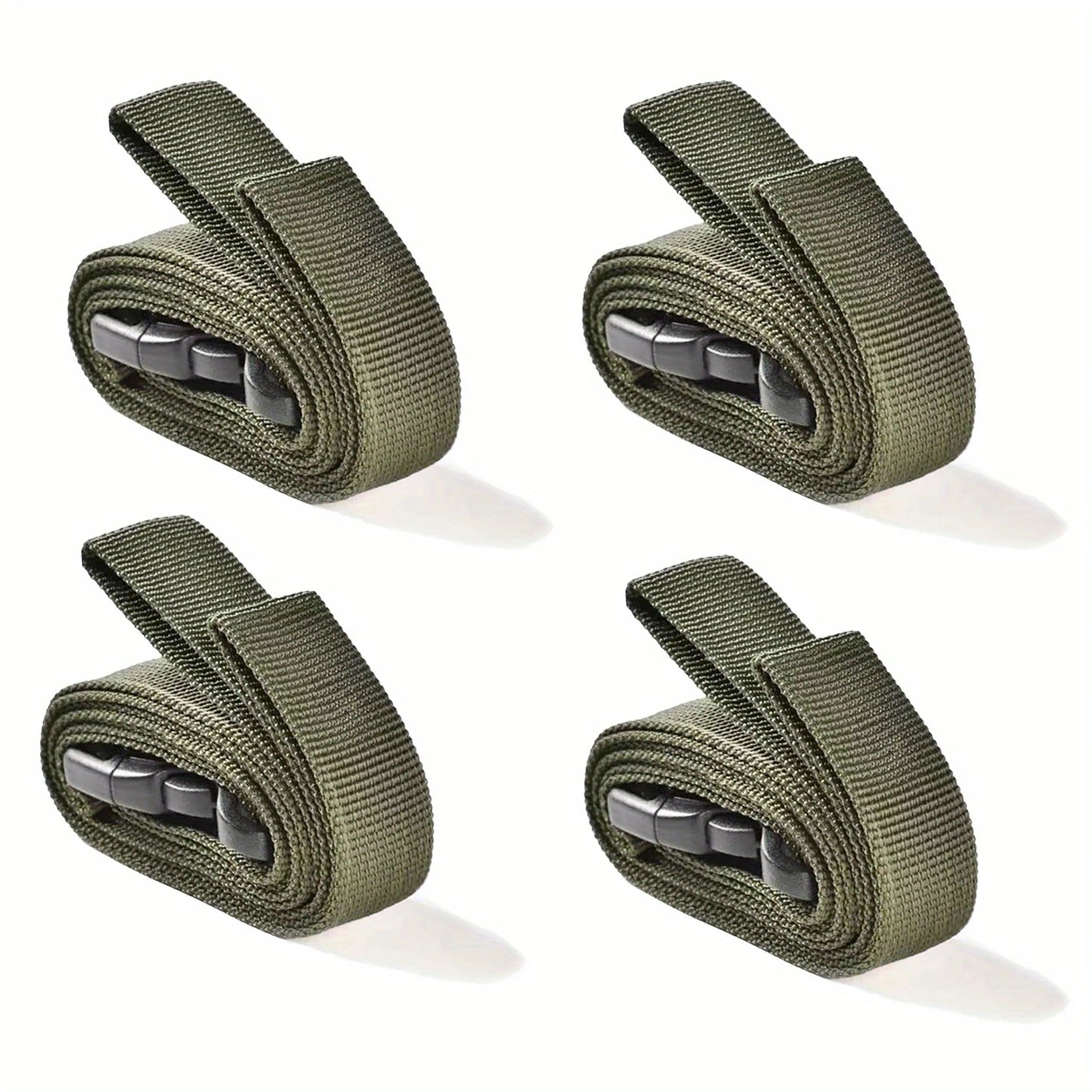 4/8pcs Tactical Backpack Shoulder Strap Compression Fastening System Adjustable Layer Board Carrier Gear Camping Outdoor
