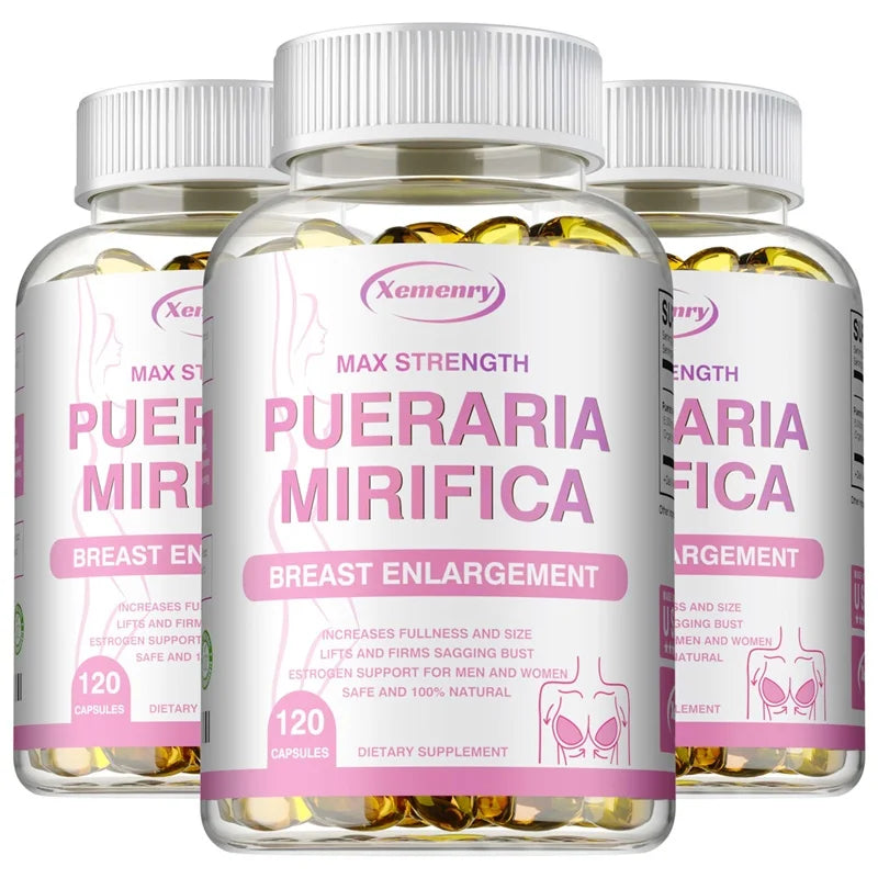 Pueraria Mirifica - Supports Overall Female Health, Promotes Breast Development, Balances Estrogen Metabolism, Non-GMO