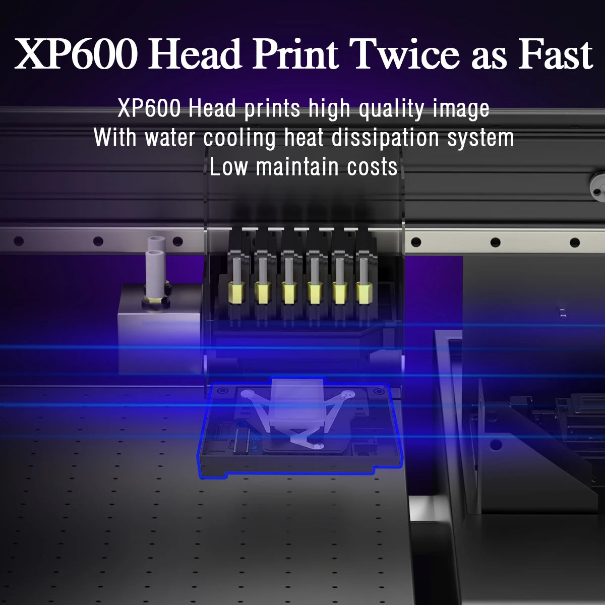 A3 UV DTF Printer ImpresoraXP600 UV Flatbed Printer For Acrylic Metal Plastic Sticker Printer Machine Bottle A4 UV DTF Printer