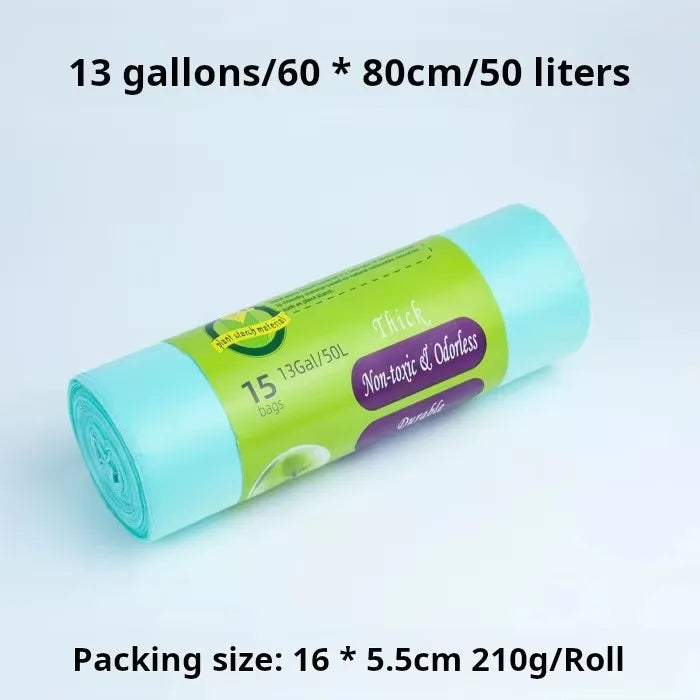 Degradable Garbage Bags Portable Outdoor Folding Toilet Garbage Bag Disposable Environmentally Friendly Camping Travel Supplies