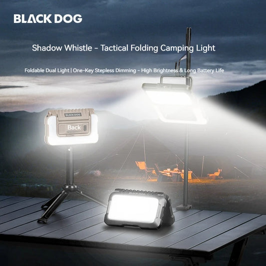 BLACKDOG Black Dog Camping Light Long Range Emergency Light Power Outage Home Lighting Outdoor Light Tent Atmosphere Light