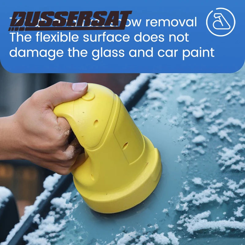 Portable Car Electric Ice Snow Scraper Heated Removal USB Rechargeable Ice Scraper for Auto Winter Windshield Glass Defrost Tool