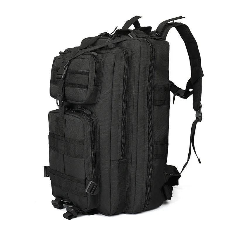 Compact waterproof tactical backpack - Large capacity for outdoor hiking and camping - Double shoulder bag - Suitable for travel