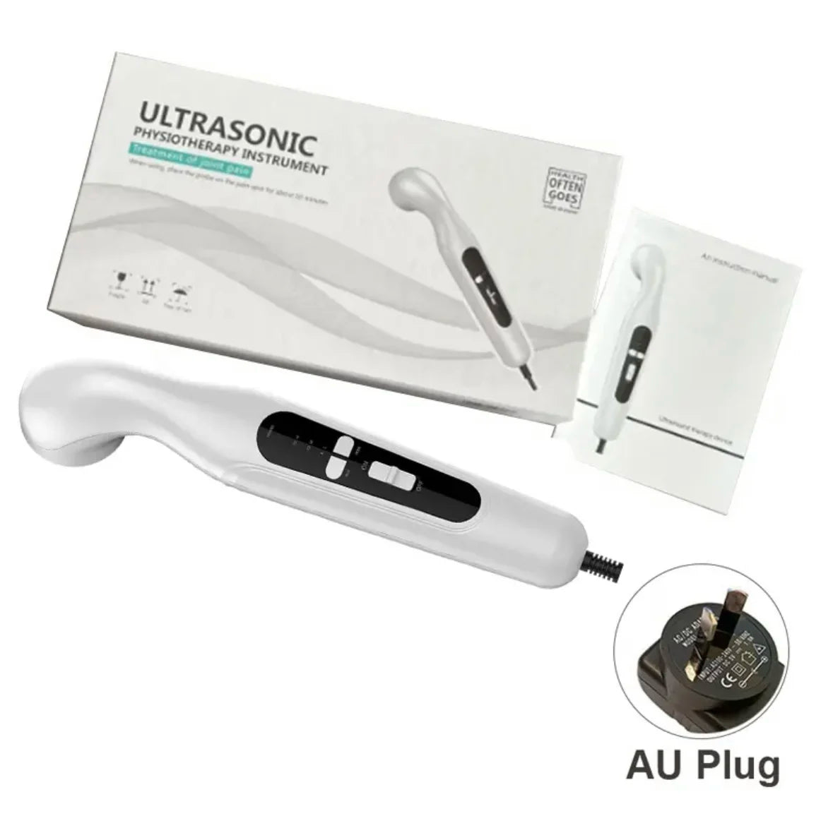 Ultrasonic Arthritis Physical Therapy Equipment Portable Pain Relief Muscle Stimulator Knee Joint Body Massage Health Care Tool