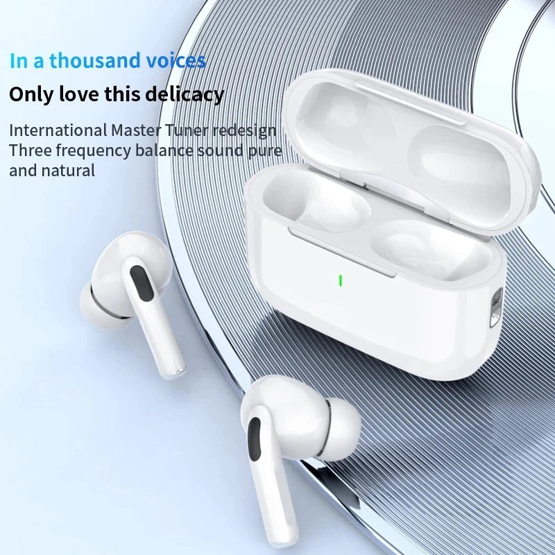 Original Air Pro True Wireless Bluetooth Earphones Headphones HiFi Sound Low Latency Noise Reduction Earbuds for IPhone Android