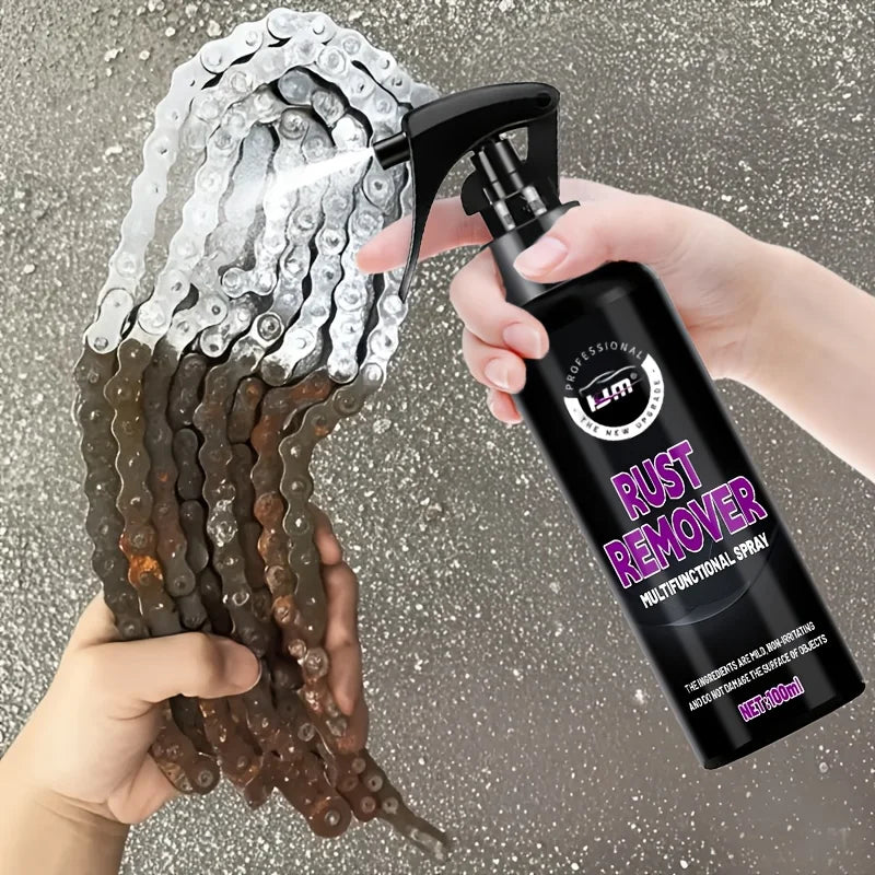 Easy Rust Remover for Iron Oxide & Rust Removal, Chrome Metal Surface Protector, Portable Car Care Essential, Long-Lasting Shine