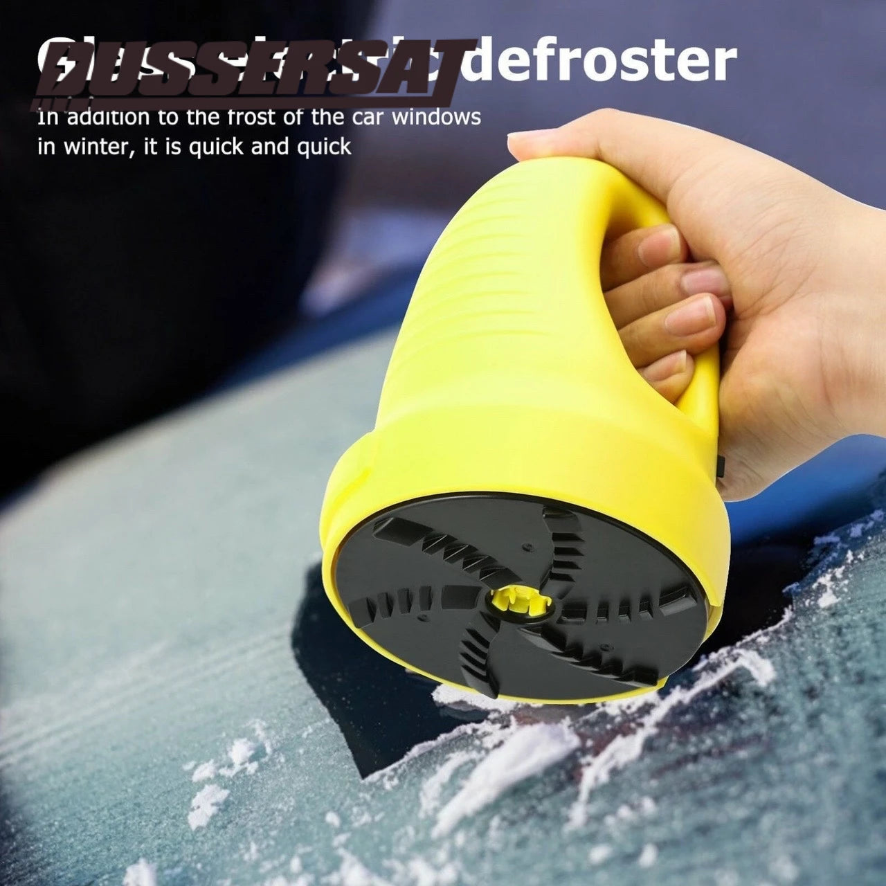Portable Car Electric Ice Snow Scraper Heated Removal USB Rechargeable Ice Scraper for Auto Winter Windshield Glass Defrost Tool