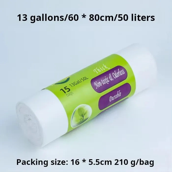 Degradable Garbage Bags Portable Outdoor Folding Toilet Garbage Bag Disposable Environmentally Friendly Camping Travel Supplies